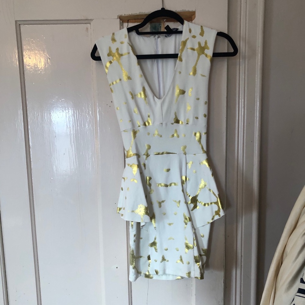 Bebe Peplum Dress